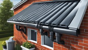 Dakkapel regenwaterafvoer